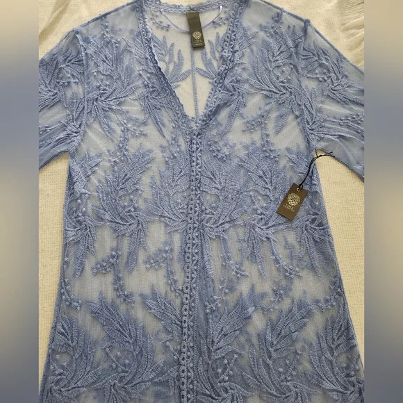 Vince Camuto sheer lace cardigans/kimonos - Picture 5 of 8